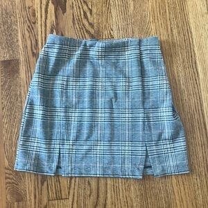 Plaid skirt